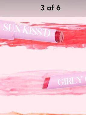 Lip Luv Sun Kiss'd — Pinkish and Coral Shades by BEAUT—NIB
